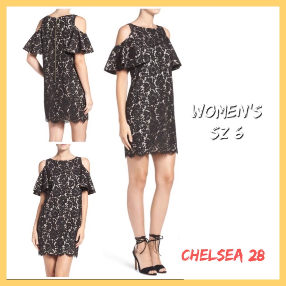 Designer CHELSEA28 Lace Dress NWT A7